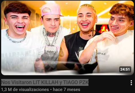 LIT KILLAH y TIAGO PZK